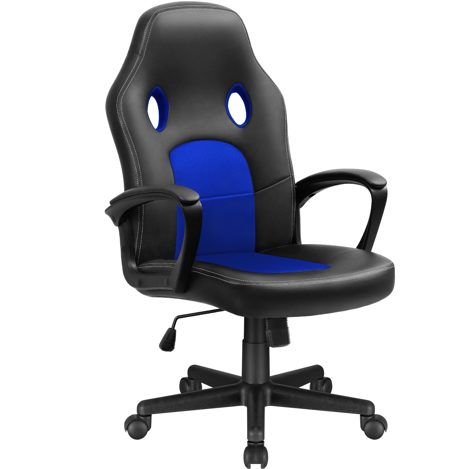 Homall Gaming Chair Leather Office Chair High Back Ergonomic Adjustable Swivel Executive Computer Chair Rolling Task
