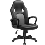 Homall Gaming Chair Leather Office Chair High Back Ergonomic Adjustable Swivel Executive Computer Chair Rolling Task