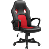 Homall Gaming Chair Leather Office Chair High Back Ergonomic Adjustable Swivel Executive Computer Chair Rolling Task