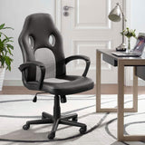 Homall Faux Leather Computer Gaming Chair Office Desk Chair with Lumbar Support