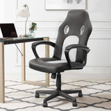 Homall Faux Leather Computer Gaming Chair Office Desk Chair with Lumbar Support