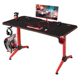 Homall Y-Shape Frame Gaming Desk Modern Style Racing Desk