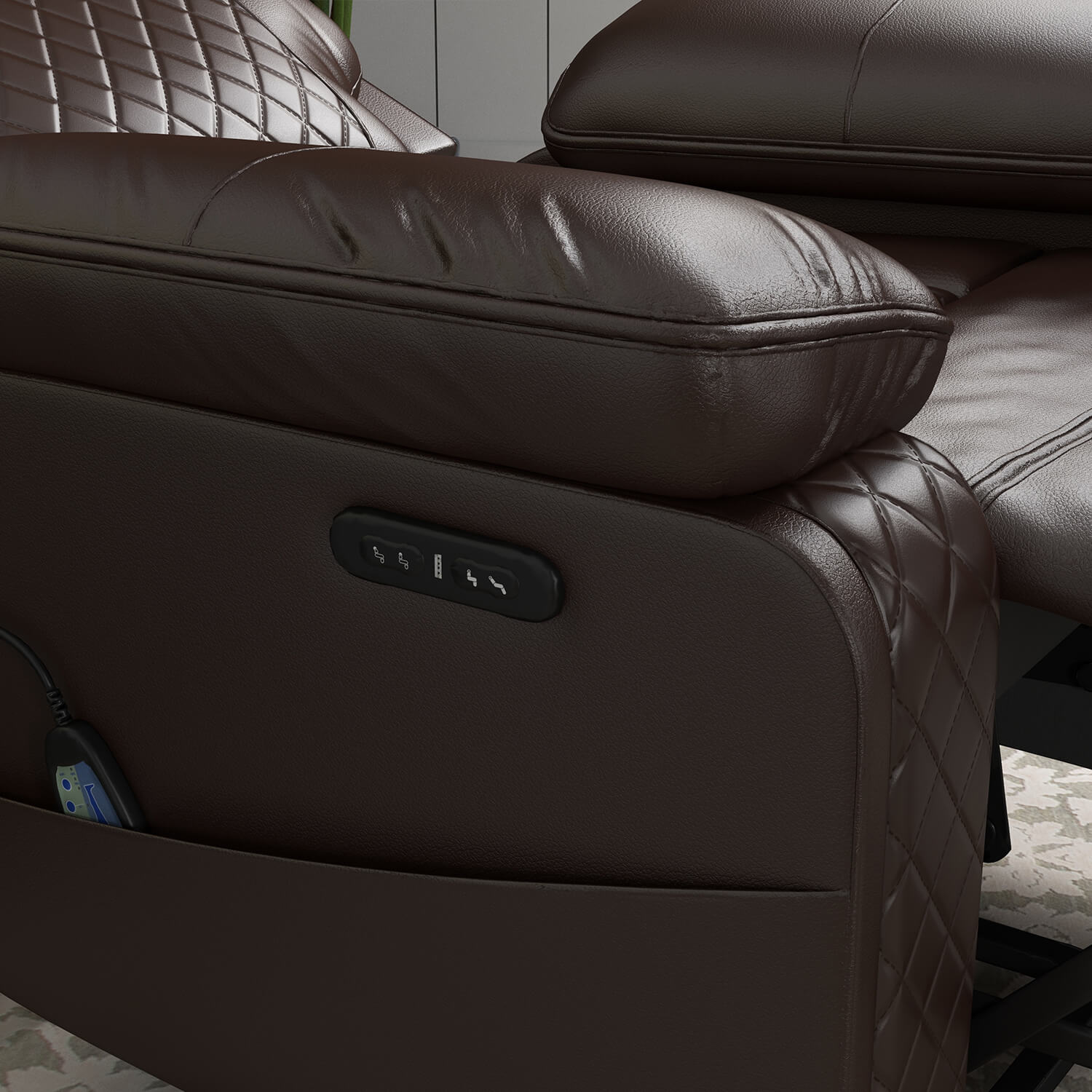 Homall Power Lift Chair, Dual Motor Lift Recliner with Massage and Heat Function