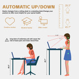 Homall 47/55 inches Standing Desk with Splice Board, Home Office Workstation Stand up Desk