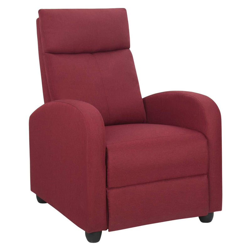 Homall Fabric Recliner Chair Living Room Chair Home Theater Seating