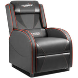 Homall Gaming Recliner Chair Racing Style Single Ergonomic Lounge Sofa PU Leather Reclining Home Theater Seat for Living Room
