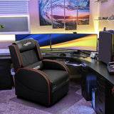 Homall Gaming Recliner Chair Racing Style Single Ergonomic Lounge Sofa PU Leather Reclining Home Theater Seat for Living Room