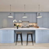 Homall Metal Bar Stool 30'' Indoor Outdoor Stackable Barstools Modern Industrial Square Wood Top Bar Stools Set of 4