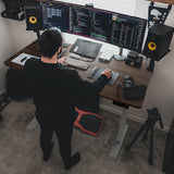 Homall Electric Height Adjustable Standing Desk Home Office Workstation, 55 Inches