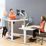 Homall Electric Height Adjustable Standing Desk Home Office Workstation, 55 Inches