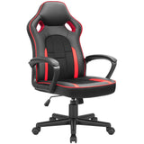 Homall Gaming Chair Ergonomic Executive Office Desk Chair High Back Leather Swivel Computer Racing Chair with Lumbar Support