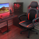 Homall Gaming Chair Ergonomic Executive Office Desk Chair High Back Leather Swivel Computer Racing Chair with Lumbar Support
