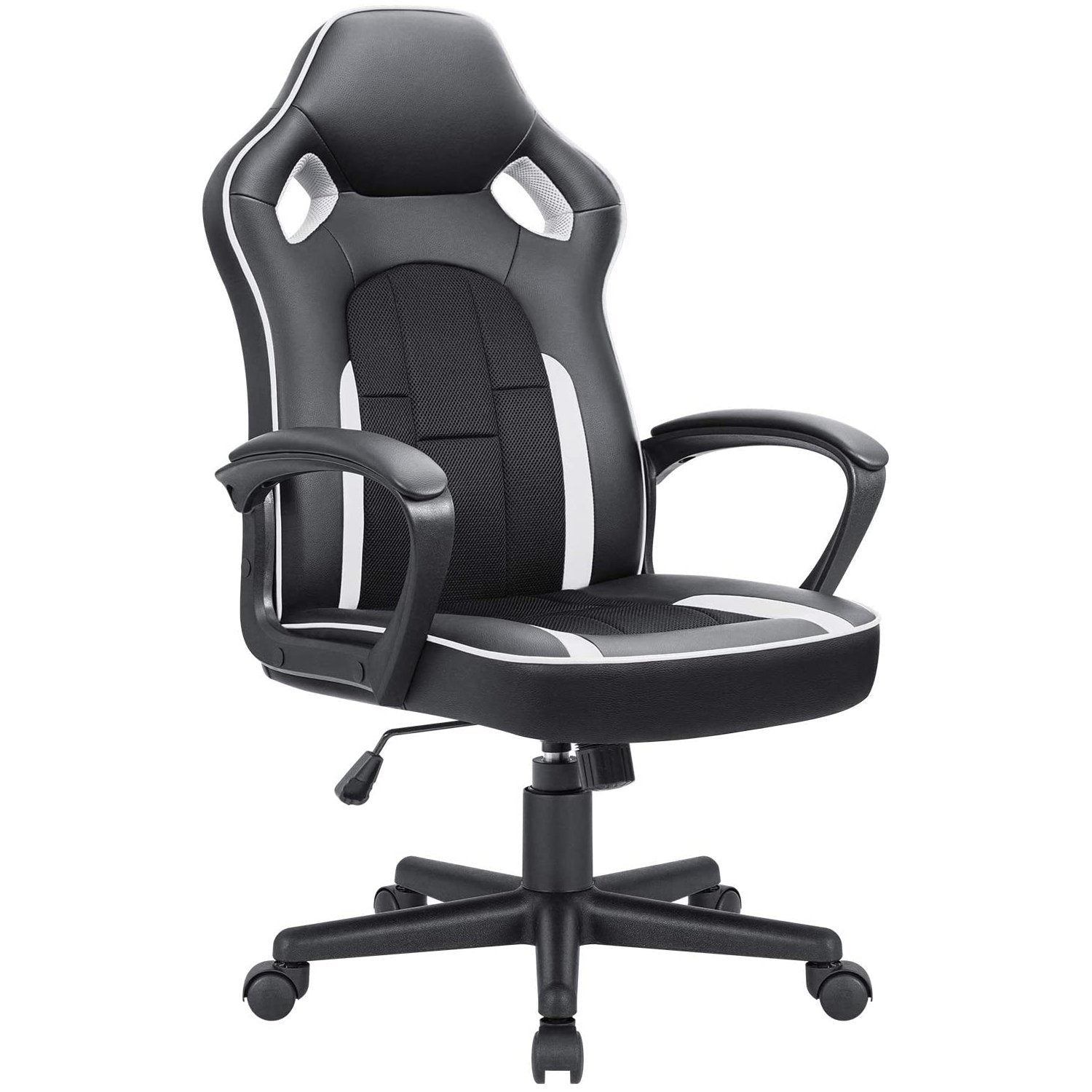 Homall Gaming Chair Ergonomic Executive Office Desk Chair High Back Leather Swivel Computer Racing Chair with Lumbar Support