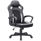 Homall Gaming Chair Ergonomic Executive Office Desk Chair High Back Leather Swivel Computer Racing Chair with Lumbar Support