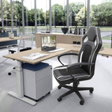 Homall Gaming Chair Ergonomic Executive Office Desk Chair High Back Leather Swivel Computer Racing Chair with Lumbar Support