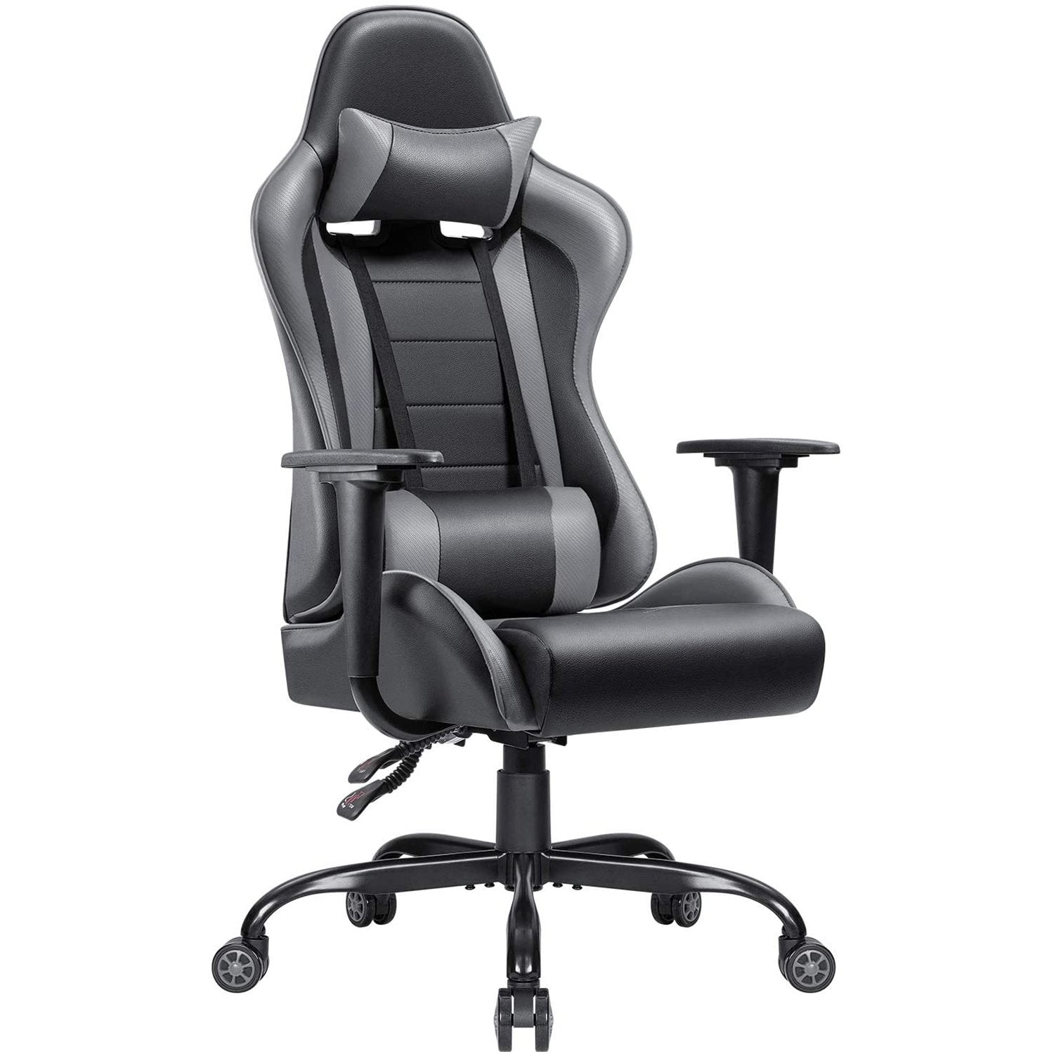 Homall Gaming Chair High-Back PU Leather Racing Chair Ergonomic Computer Desk Executive Home Office Chair with Headrest and Lumbar Support