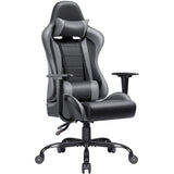 Homall Gaming Chair High-Back PU Leather Racing Chair Ergonomic Computer Desk Executive Home Office Chair with Headrest and Lumbar Support