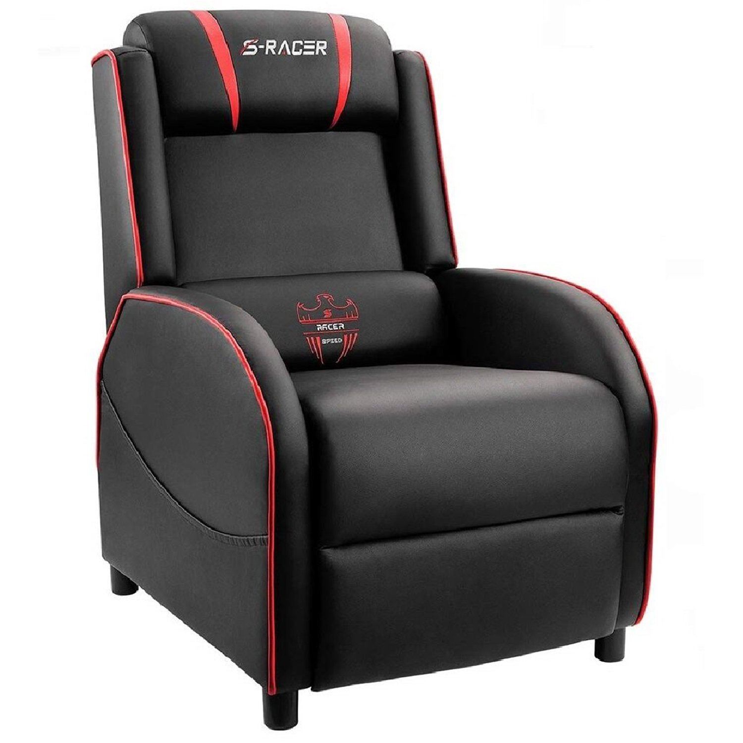 Homall Gaming Recliner Chair PU Leather, Home Theater Seating