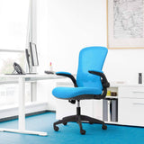 Homall Office Desk Chair Ergonomic Mesh Chair with Flip-up Arms and Adjustable Height
