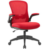 Homall Office Desk Chair Ergonomic Mesh Chair with Flip-up Arms and Adjustable Height