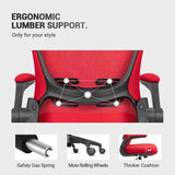 Homall Office Desk Chair Ergonomic Mesh Chair with Flip-up Arms and Adjustable Height