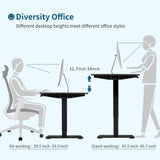 Homall Electric Standing Desk, Height Adjustable 43 Inches Office Desk