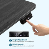 Homall Electric Standing Desk, Height Adjustable 43 Inches Office Desk