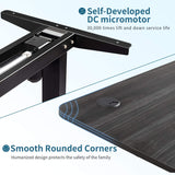 Homall Electric Standing Desk, Height Adjustable 43 Inches Office Desk