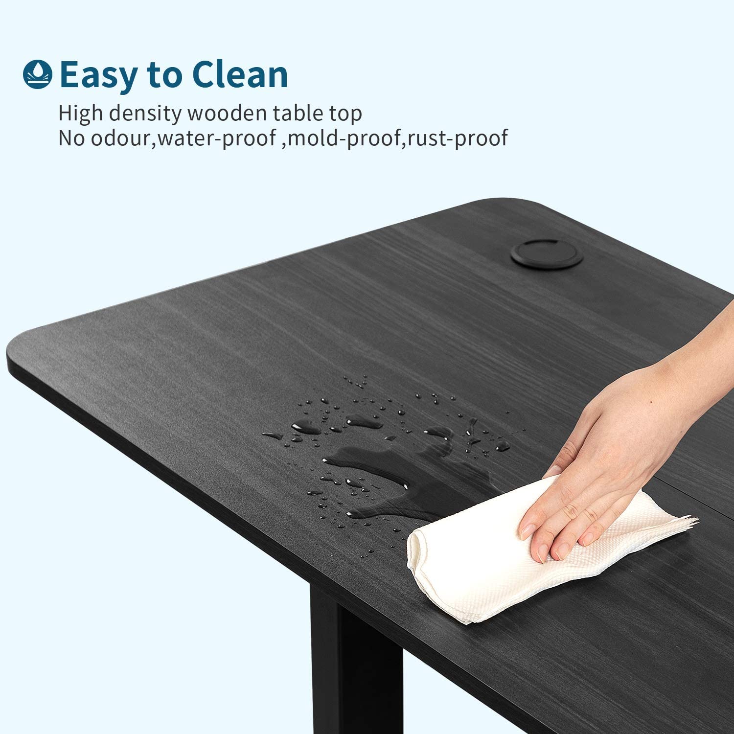 Homall Electric Standing Desk, Height Adjustable 43 Inches Office Desk