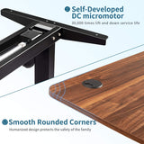 Homall Electric Standing Desk, Height Adjustable 43 Inches Office Desk