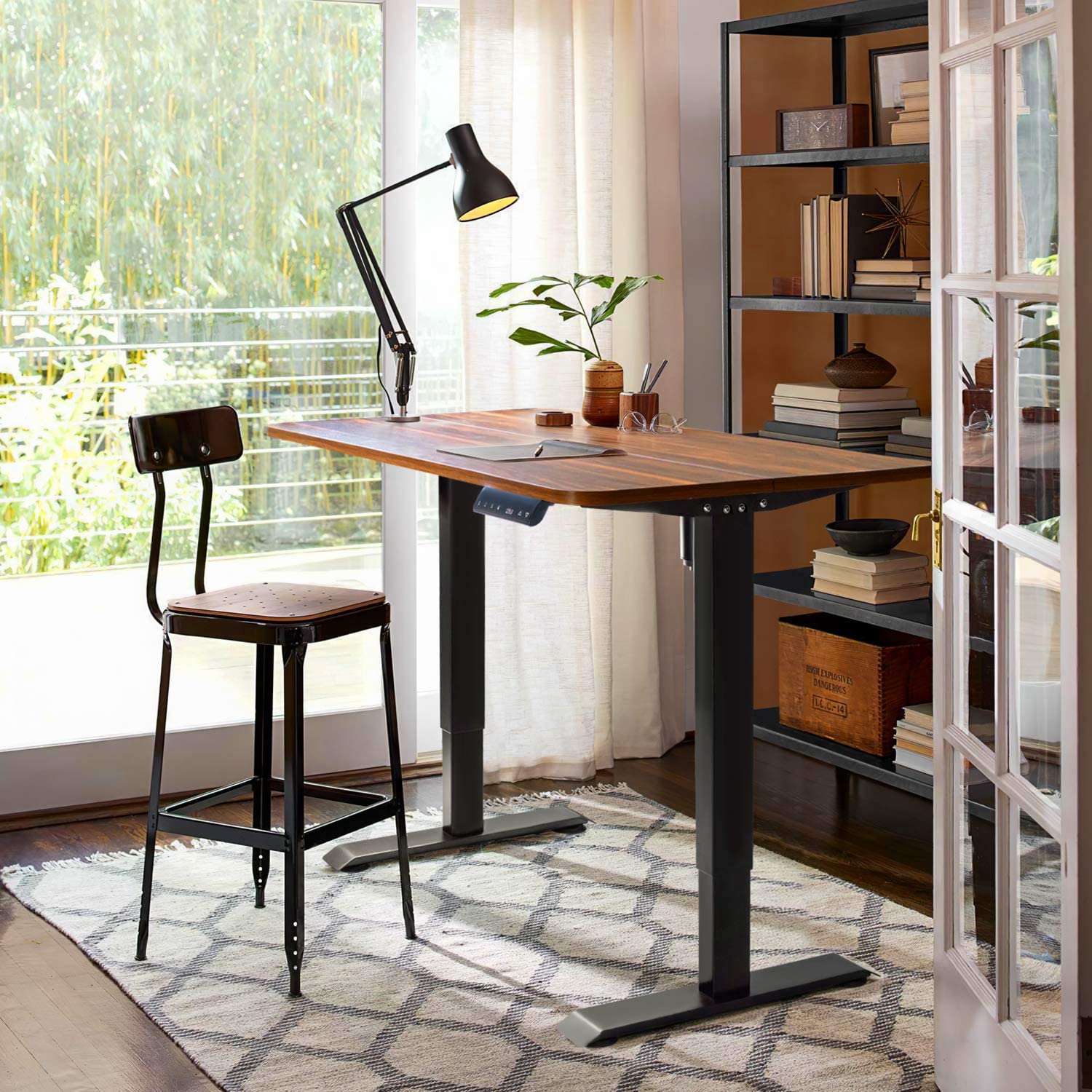 Homall Electric Standing Desk, Height Adjustable 43 Inches Office Desk