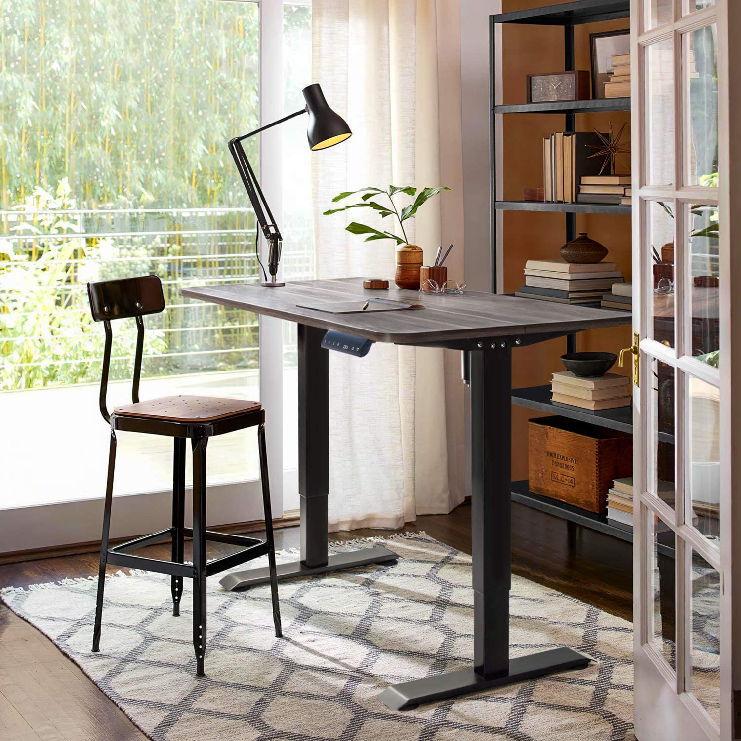 Homall Electric Standing Desk, Height Adjustable 43 Inches Office Desk