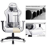 Homall Gaming Chair S-racer Rocking Chair High Back Racing Computer Chair