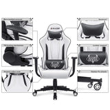 Homall Gaming Chair S-racer Rocking Chair High Back Racing Computer Chair