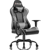 Homall Gaming Chair Office Chair High Back Racing Computer Chair PU Leather Adjustable Seat Height Swivel Chair Ergonomic Executive Chair with Headrest