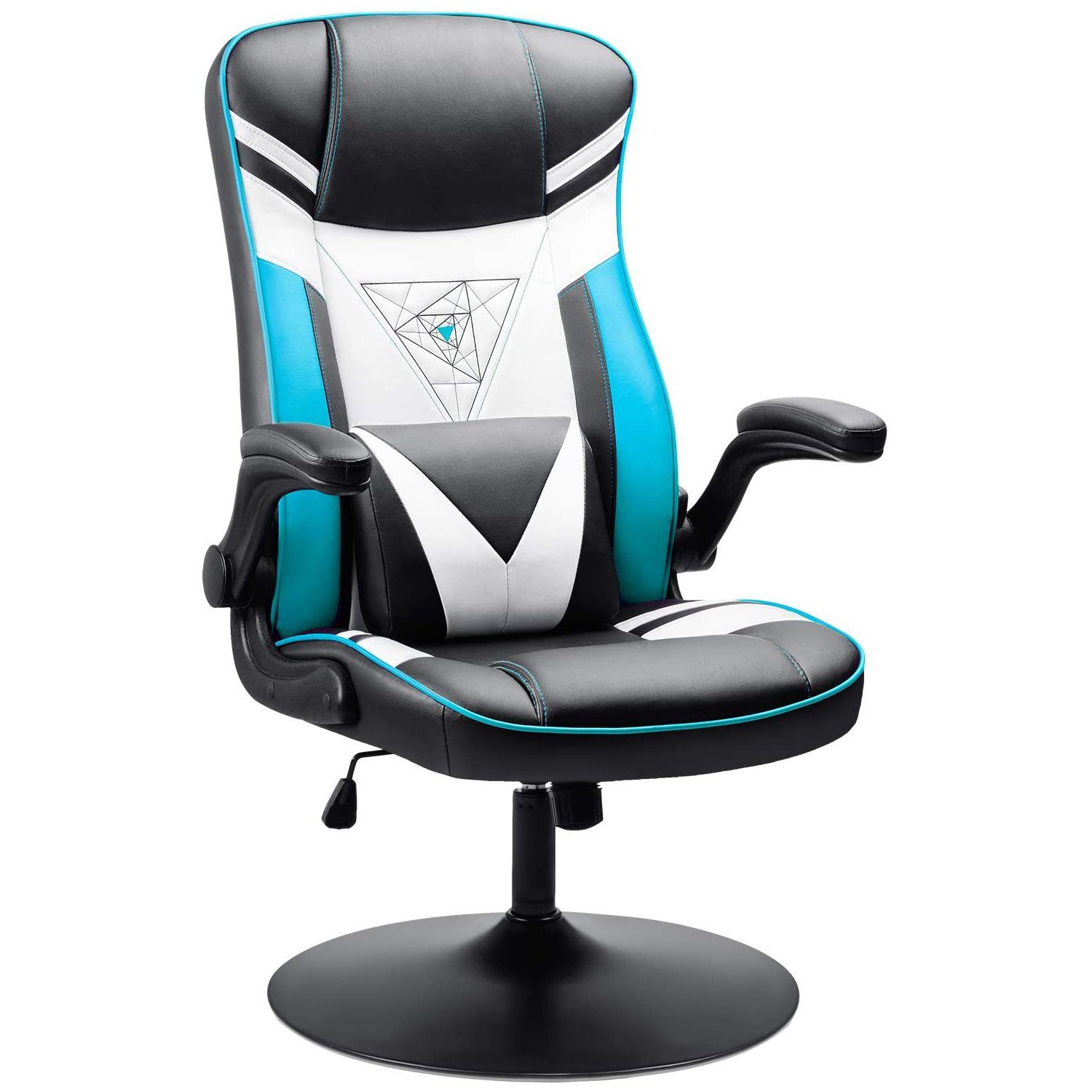 Homall Rocking Gaming Chair Racing Computer Game Chairs Office Adjustable Swivel High Back PC Gamer Chair Armrest Support for Adult