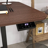 Homall 63 Inches Electric Height Adjustable Standing Desk, Large Desktop Stand Up Desk