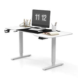 Homall 63 Inches Electric Height Adjustable Standing Desk, Large Desktop Stand Up Desk