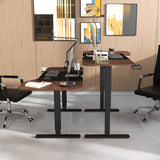 Homall 63 Inches Electric Height Adjustable Standing Desk, Large Desktop Stand Up Desk