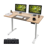 Homall Electric Height Adjustable Standing Desk Home Office Workstation, 55 Inches