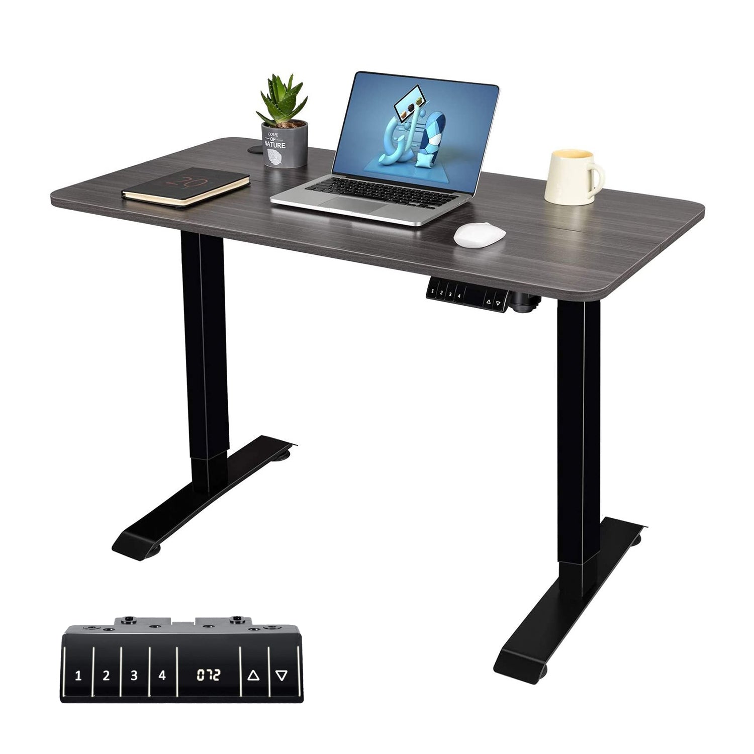 Homall Electric Standing Desk, Height Adjustable 43 Inches Office Desk