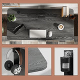 Homall Electric Standing Desk Height Adjustable Office Stand Desk with Preset Height Memory Controller, 47 Inches