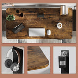 Homall Electric Standing Desk Height Adjustable Office Stand Desk with Preset Height Memory Controller, 47 Inches