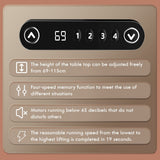 Homall Electric Standing Desk Height Adjustable Office Stand Desk with Preset Height Memory Controller, 47 Inches