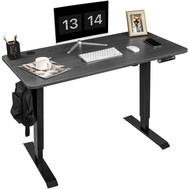 Homall Electric Standing Desk Height Adjustable Office Stand Desk with Preset Height Memory Controller, 47 Inches