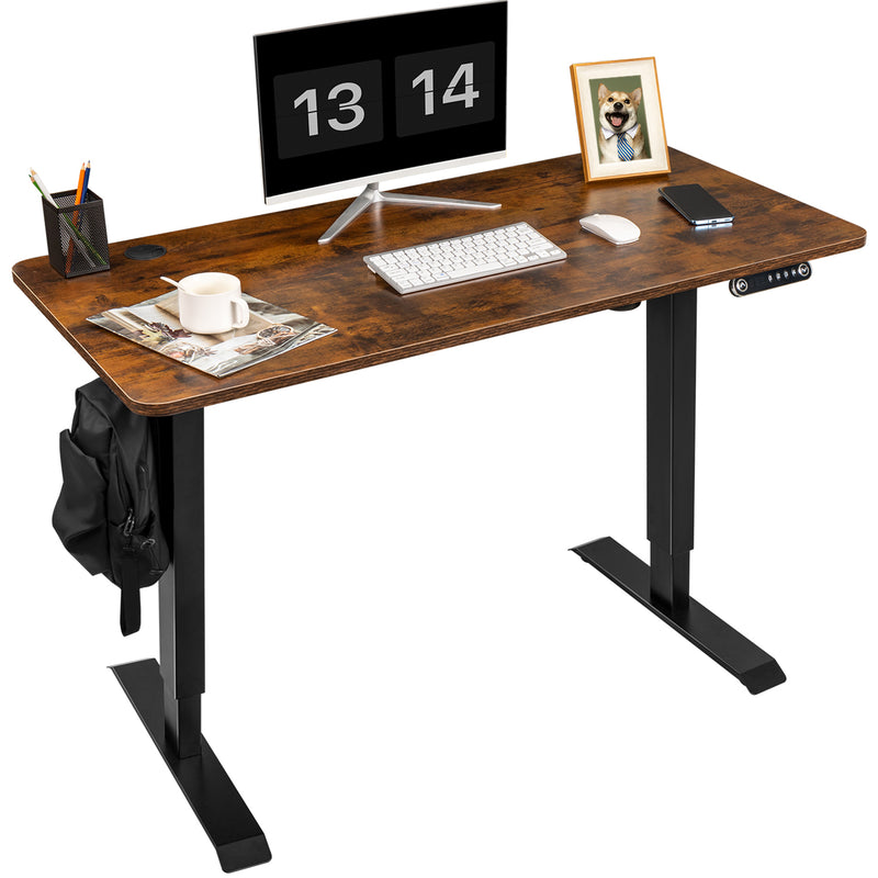 Homall Electric Standing Desk Height Adjustable Office Stand Desk with Preset Height Memory Controller, 47 Inches