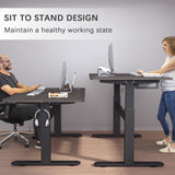 Homall Electric Standing Desk with Drawer, 43.3 Inch