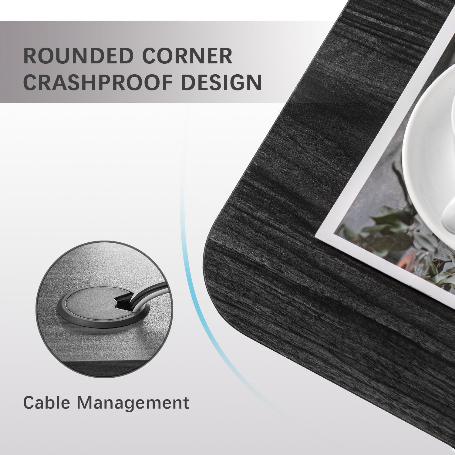 Homall Electric Standing Desk with Drawer, 43.3 Inch