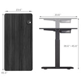 Homall Electric Standing Desk with Drawer, 43.3 Inch