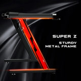 Homall 44in Gaming Desk Z Shaped PC Gaming Table Home Office Workstation